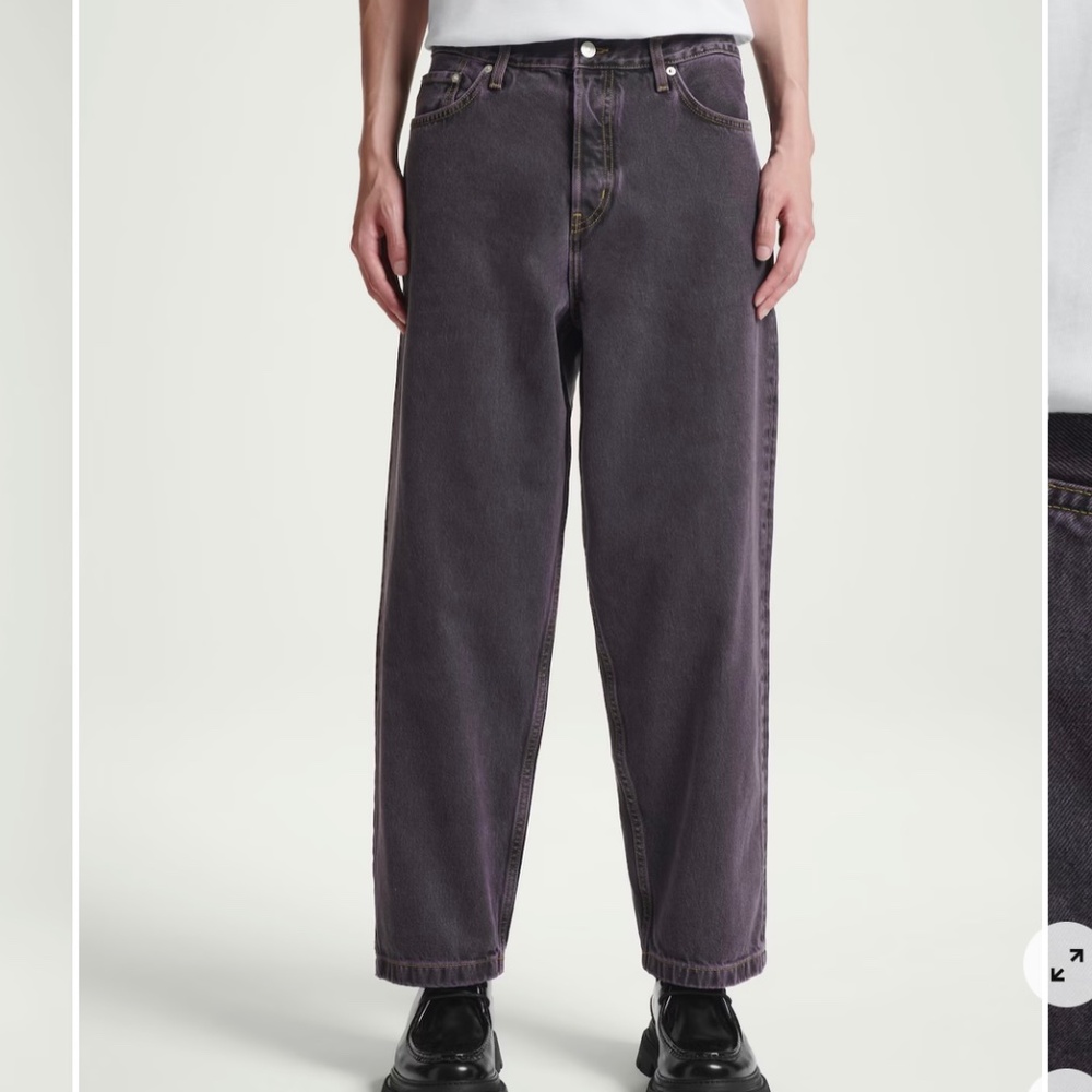 Cos Purple Overdye Jeans